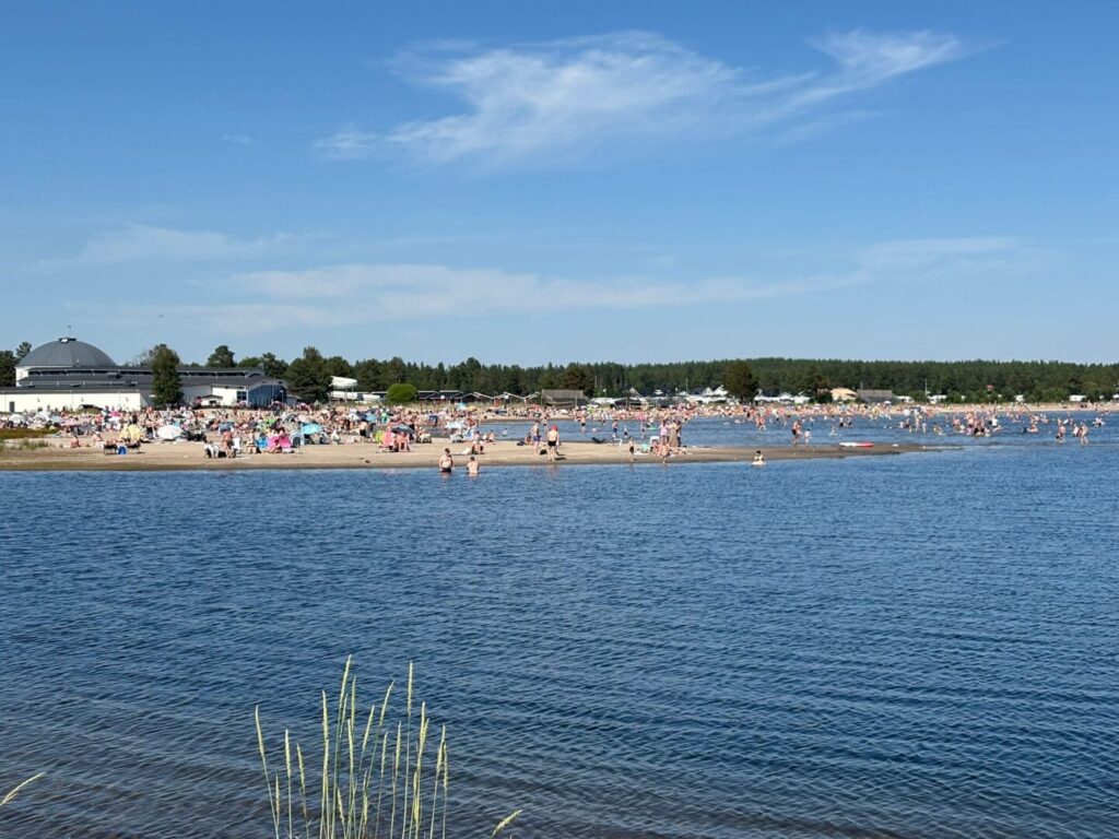 Stranden Pite Havsbad Sommar 2025
